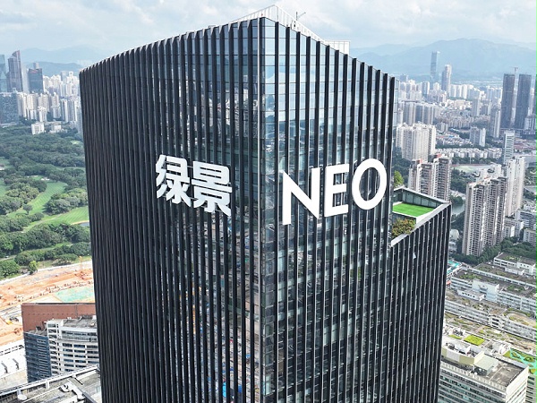 幕墙发光字工程案例