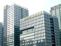 深圳天地源盛唐大厦楼顶发光字工程案例