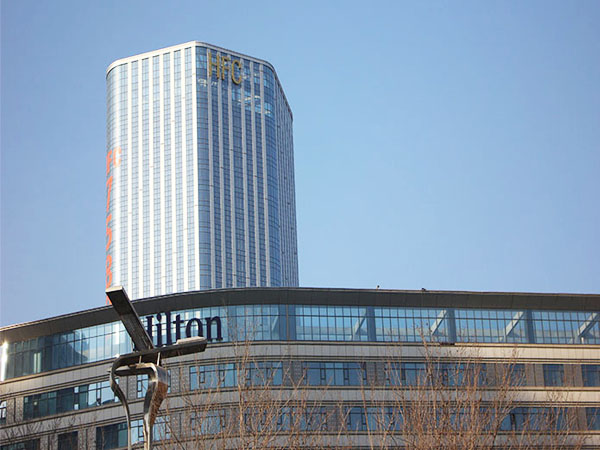 幕墙发光字工程案例