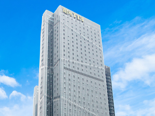 幕墙发光字工程案例