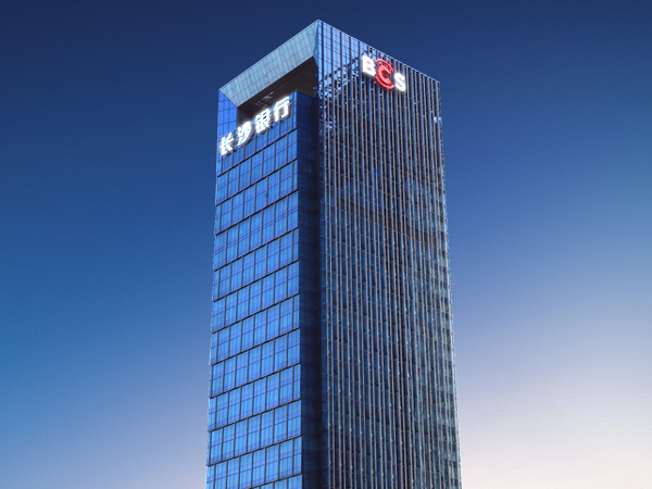 幕墙发光字工程案例