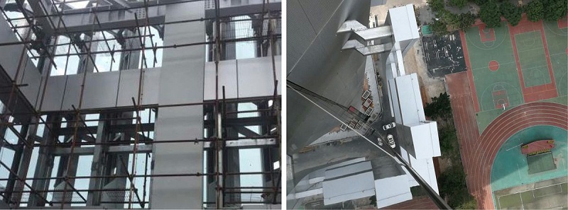 深圳能源楼顶发光字工程案例