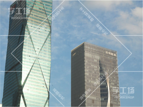 深圳能源办公楼宇标识发光字工程